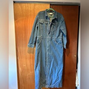 Universal Thread Denim maxi dress
